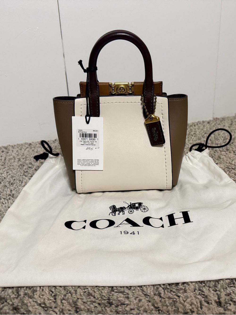 Coach 1941 Troupe Tote 16 Handbag